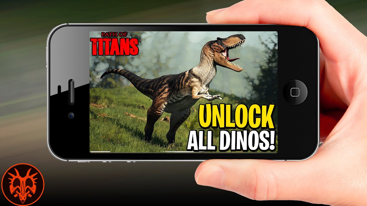 How To Unlock ALL Dinos on Path of Titans Mobile!