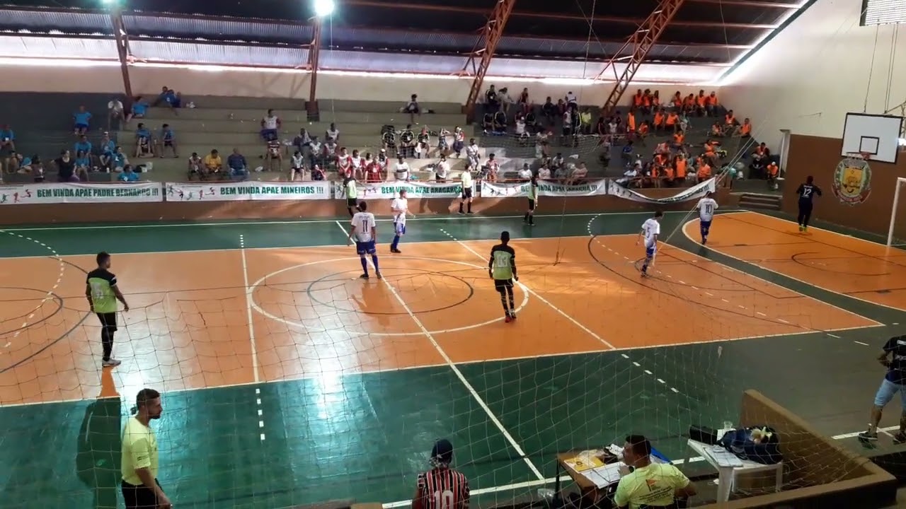 2 tempo da final das IX Olímpiadas das Apaes [Jaraguá × Mineiros]