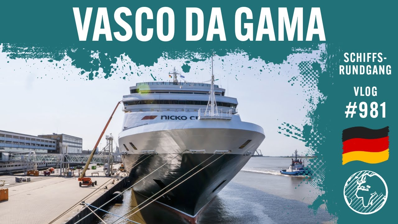 Vasco Da Gama (nicko cruises) | Schiffsrundgang | 4k