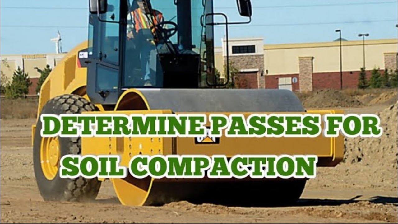 Determination of roller passes for soil compaction | रोलर के कितने पास करना है,कैसे पता करें ।