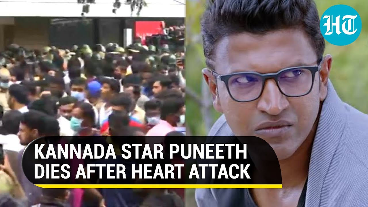 Huge crowd in Bengaluru as film star Puneeth Rajkumar dies at 46; PM Modi leads condolences