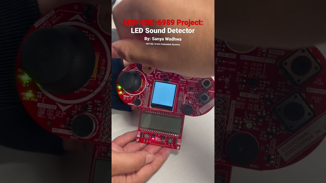 Embedded Systems Lab Final Project: LED Sound Detector