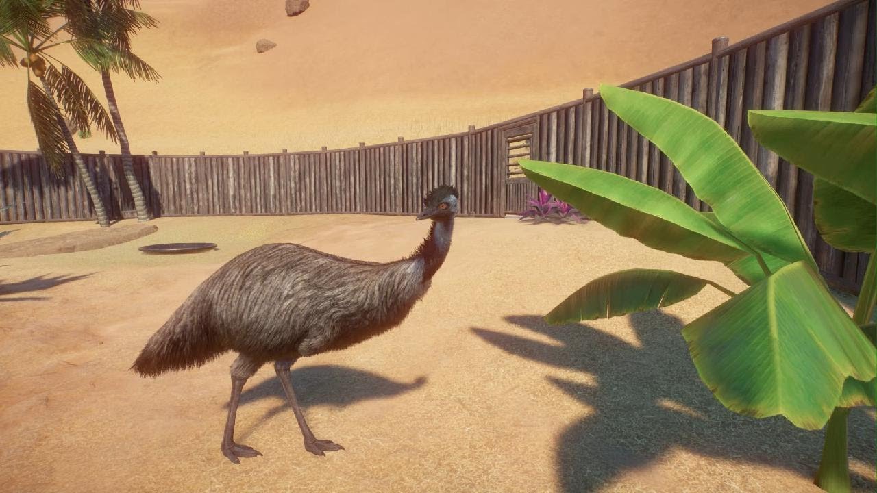 Planet Zoo Grasslands Animal Pack: Emu