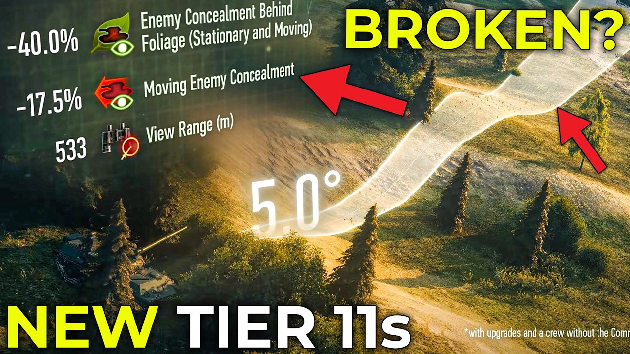 *NEW* Revealed Tier 11 Tanks Look CRAZY! | World of Tanks Update 2.4