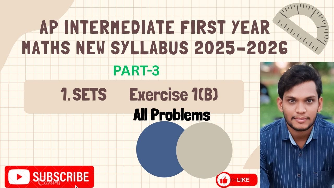 AP INTER MATHS NEW SYLLABUS/CHAPTER-1/SETS/EXERCISE 1(B)/All PROBLEMS/PART-3.