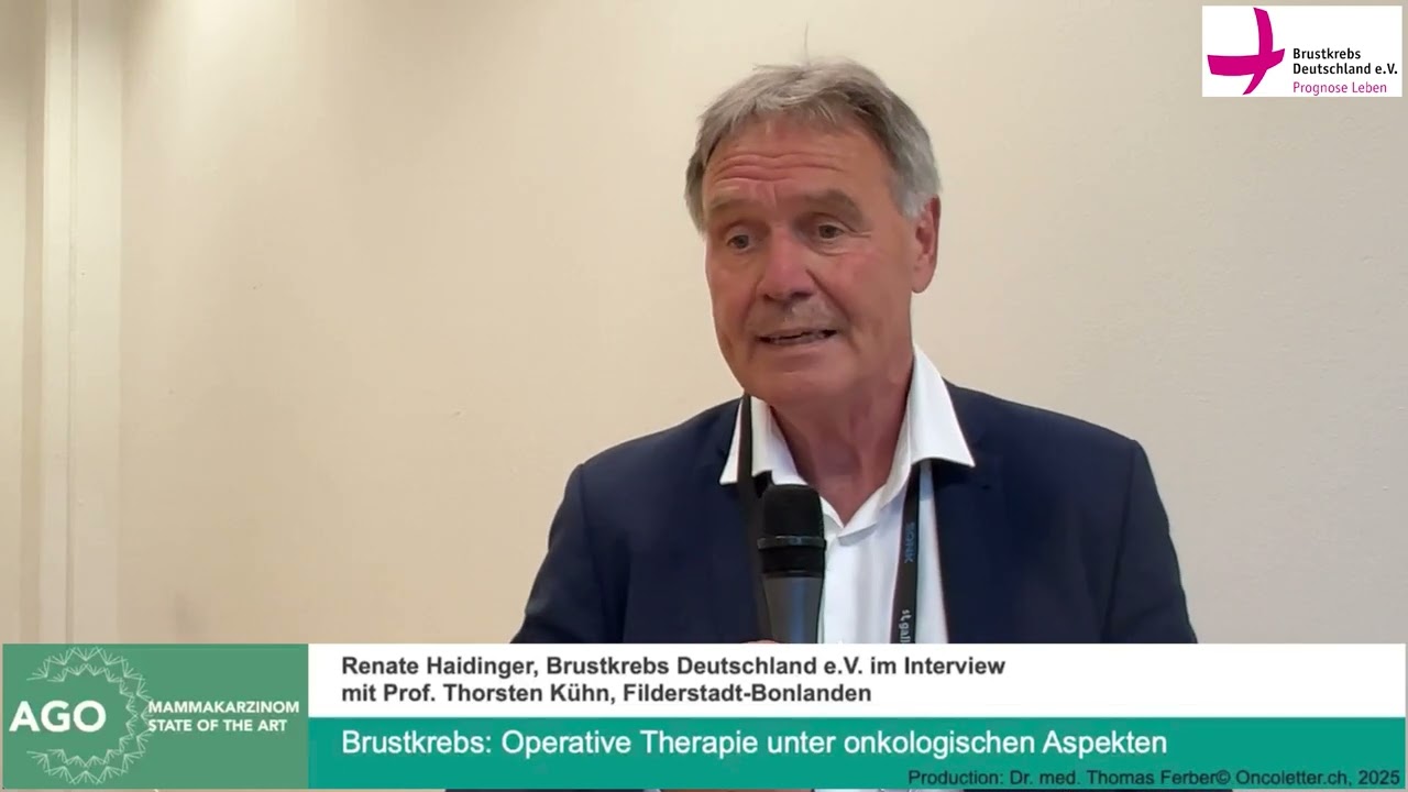 Interview mit Prof. Dr. med. Thorsten Kühn, Filderstadt-Bonlanden: Brustkrebs: Operative Therapi...