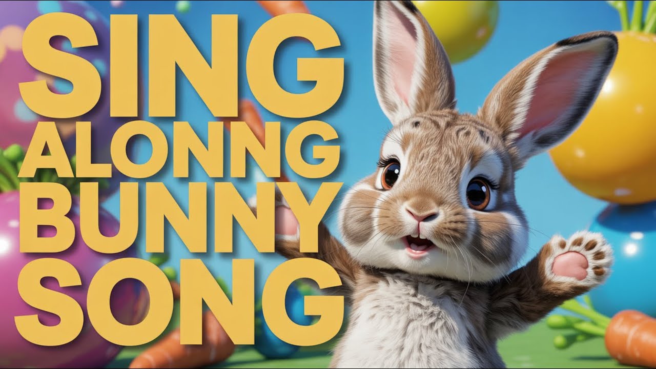 Bunny Kids Song English | Cute Bunny Nursery Rhymes with Music and Dance for Children