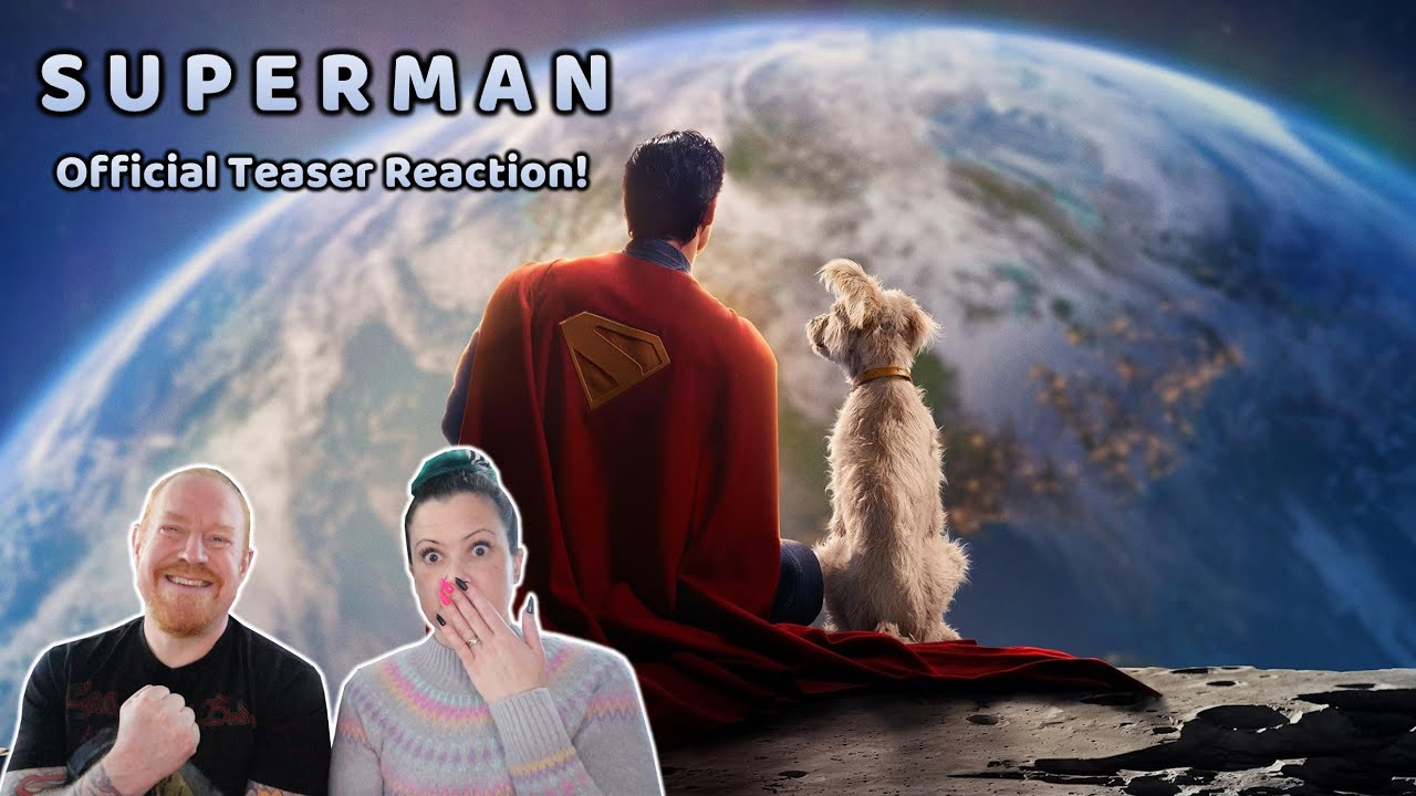 Superman Official Teaser Reaction (David Corenswet, Rachel Brosnahan, Nicholas Hoult, Edi Gathegi)