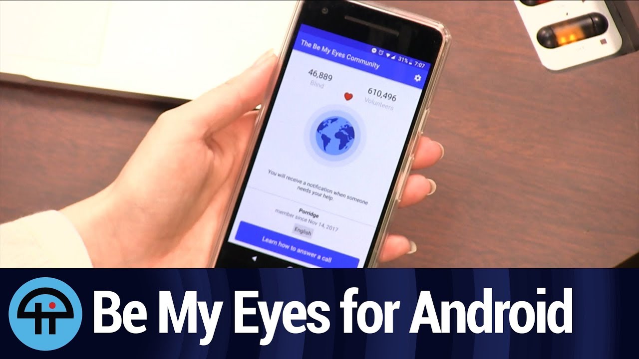 Be My Eyes for Android