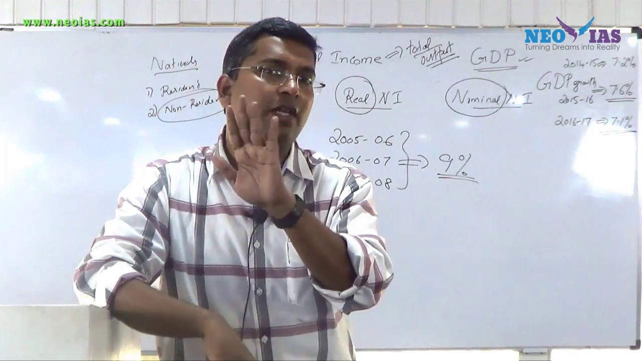 GDP Growth Rate | National Income | Indian Economy | Part 5