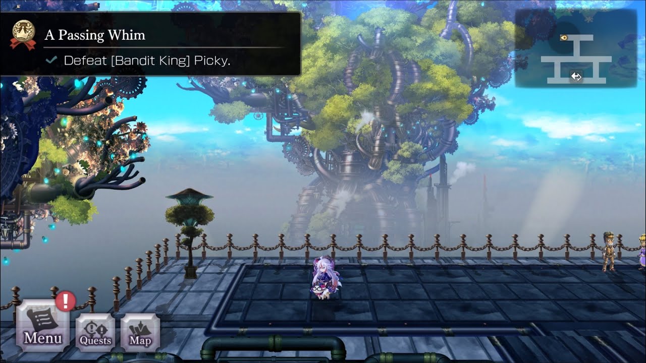 Another Eden 3.0.100: Задание по получению меча Элпис, часть 2! [Король бандитов] Битва с боссом ...