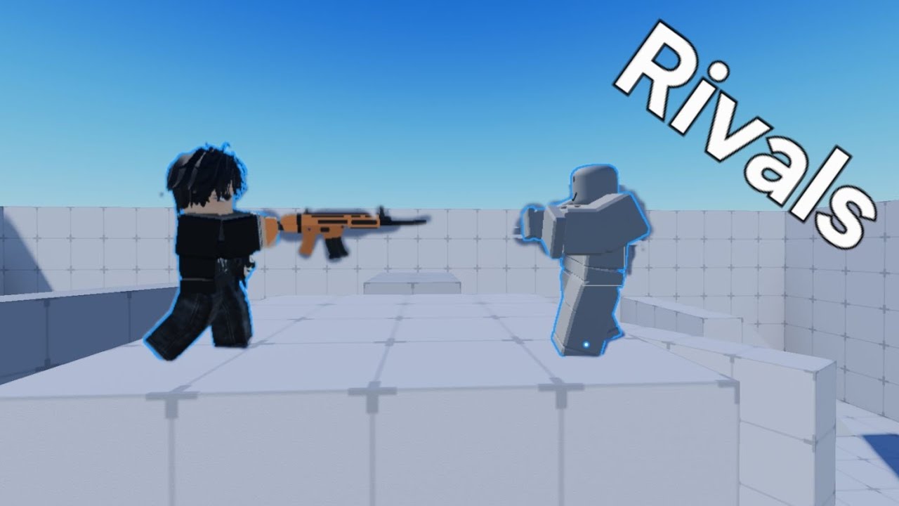 I 1v1 a random person in roblox rivals 