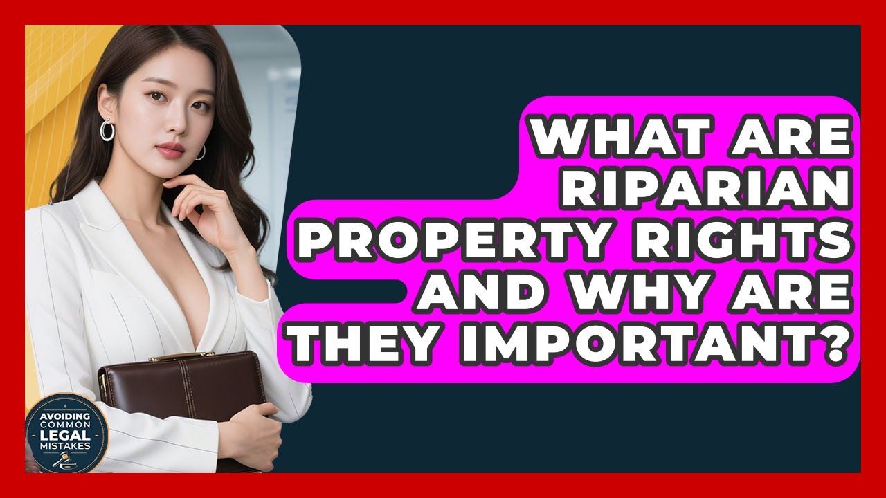 What Are Riparian Property Rights and Why Are They Important? | Avoiding Common Legal Mistakes News