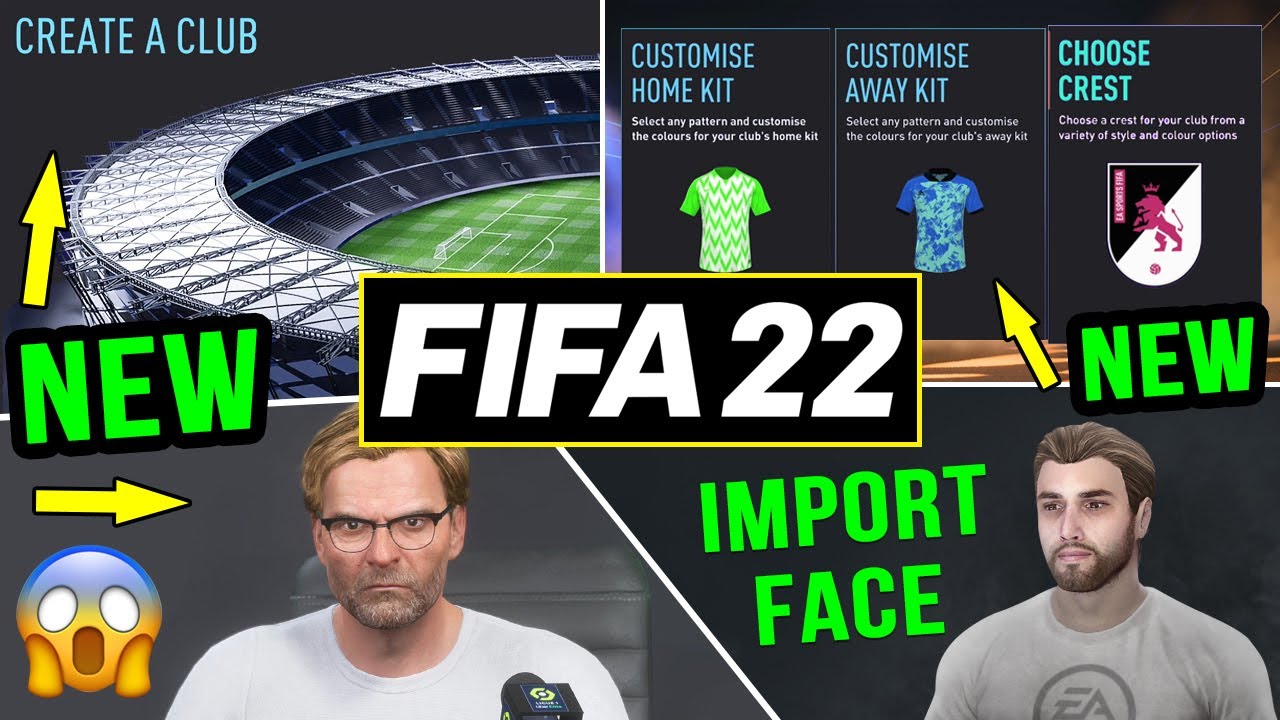 FIFA 22 NEWS | ALL NEW CONFIRMED Manager Career Mode Features & Details (Create A Club)
