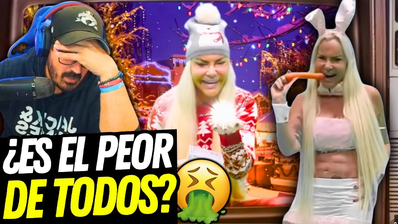 ¡LETICIA este año solo QUIERE un buen RABO! 🐇 Reacción al VILLANCICO más ESPANTOSO 🤮