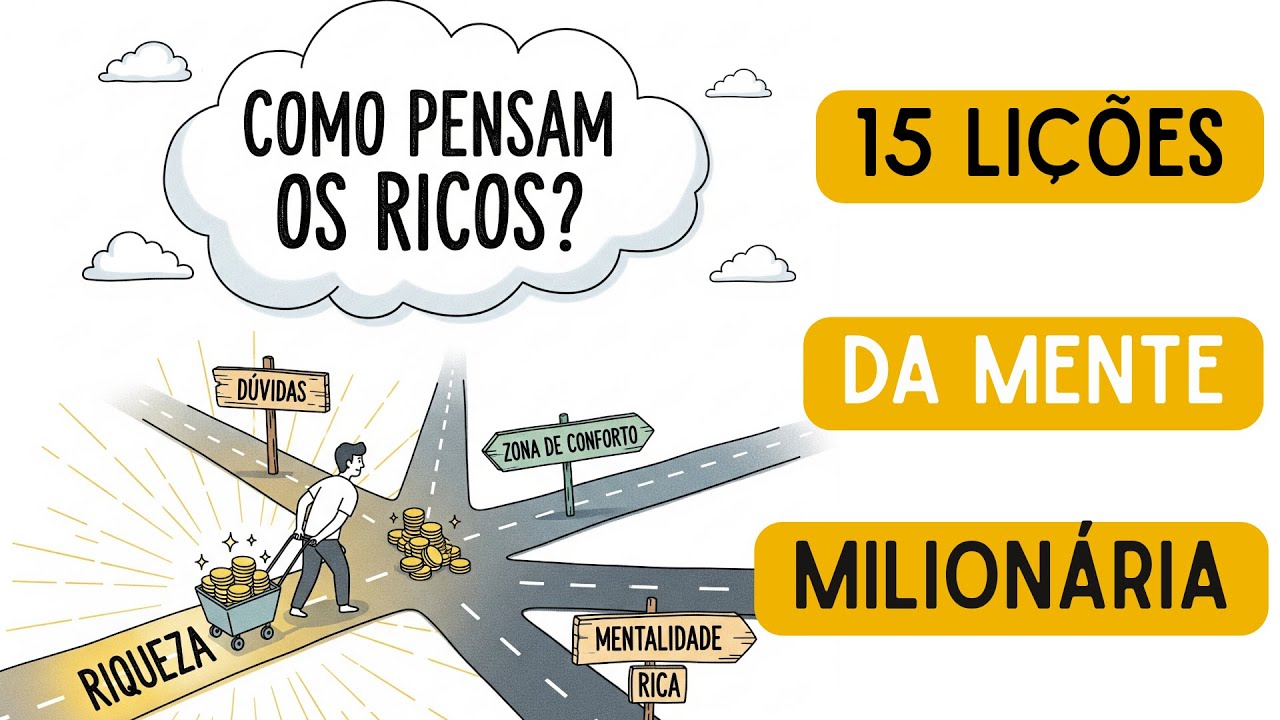 Como pensam os RICOS? | 15 Lições MILIONÁRIAS do livro 