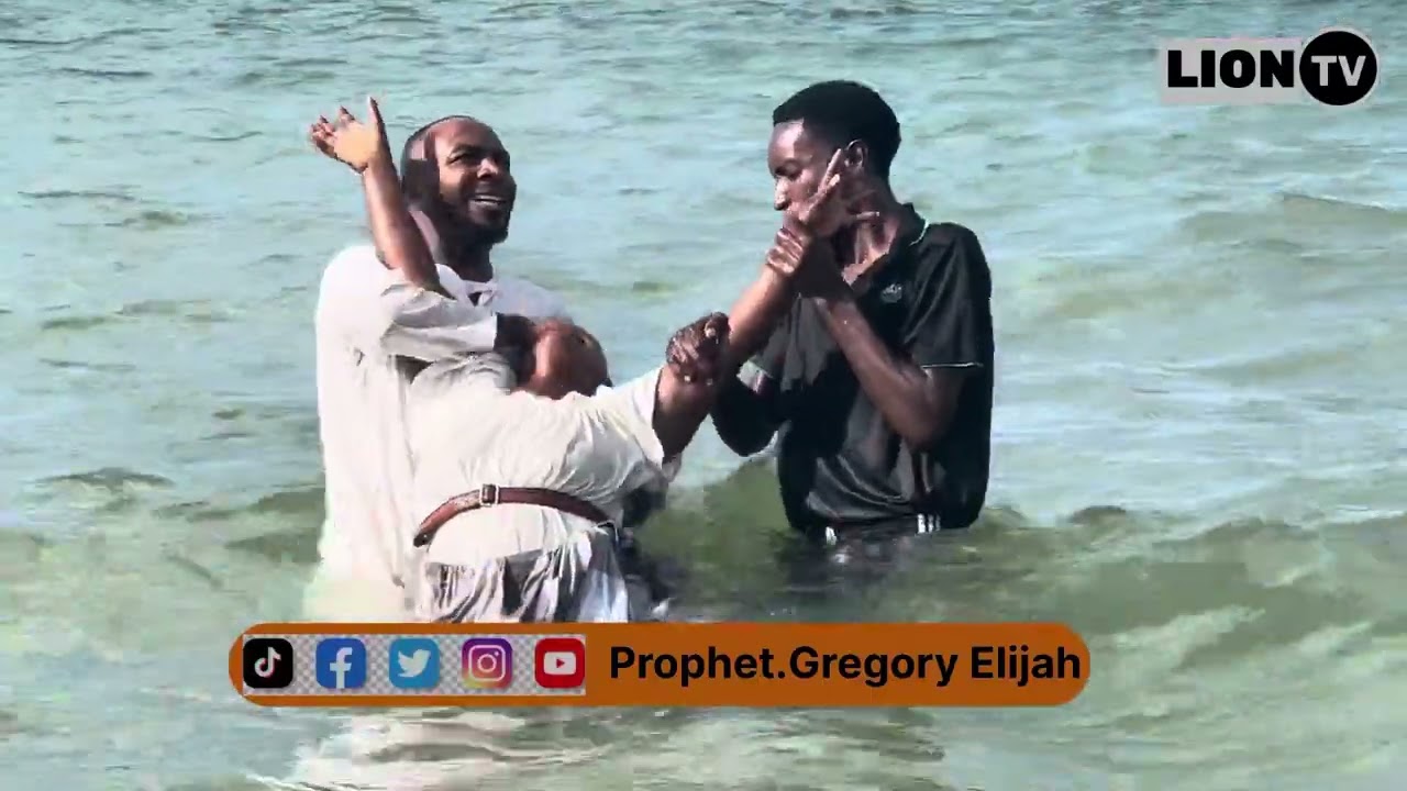 Angalia ubatizo wa Nguvu za Roho Mtakatifu | Prophet.Gregory Elijah