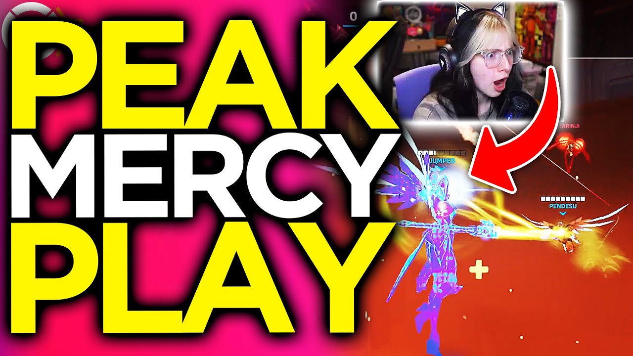 Probably The Greatest Mercy Play In History! - Overwatch 2