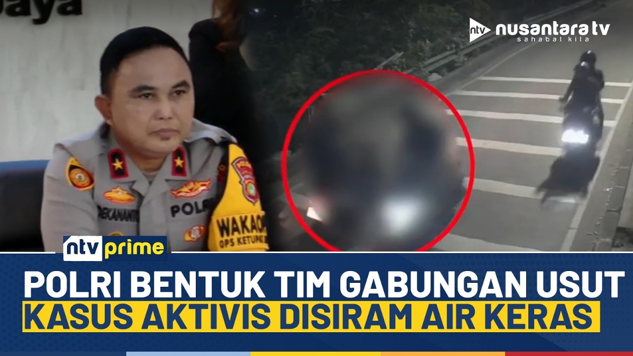 [LIVE] Polri Selidiki Kasus Penyerangan Aktivis KontraS, Tim Gabungan Dibentuk | NTV PRIME
