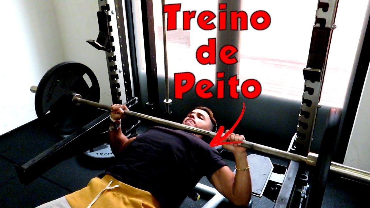 TREINO EM GINÁSIO #2 - DIA DE PEITO E OMBRO