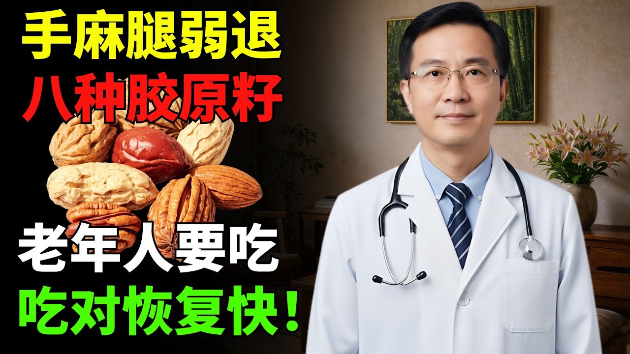 手腳麻、腿無力不只因年齡——8種堅果富含營養，幫助膠原蛋白合成