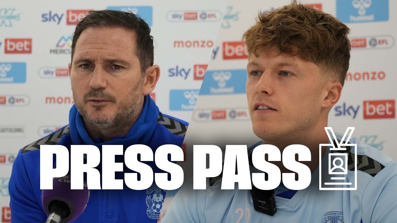 FULL PRESS CONFERENCE | Frank Lampard and Victor Torp look ahead to Coventry's trip to Norwich 💬