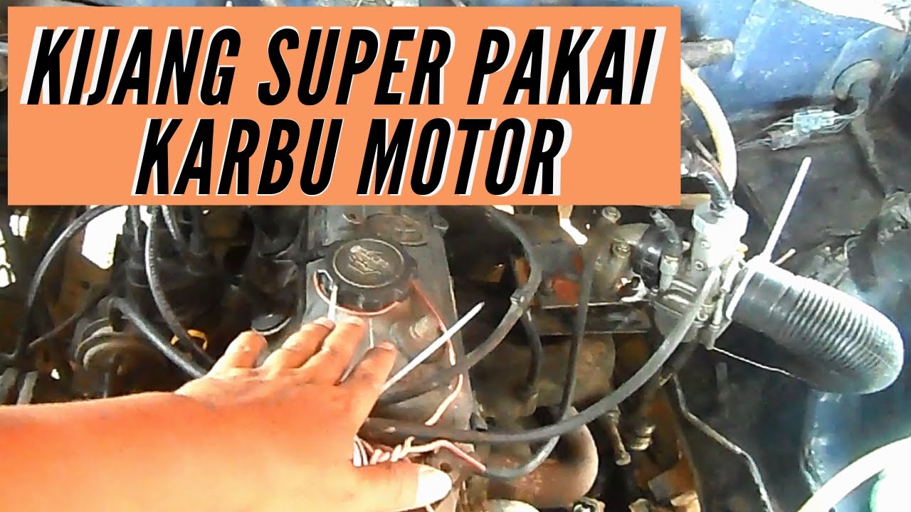 Toyota Kijang super Menggunakan Karburator Motor PE 28