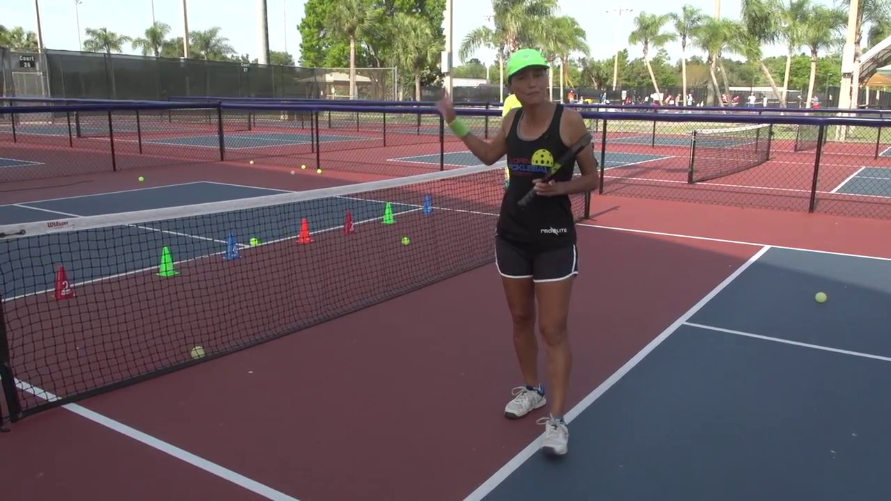 Pickleball Tutor Tips: How to Practice Dinks with a Ball Machine