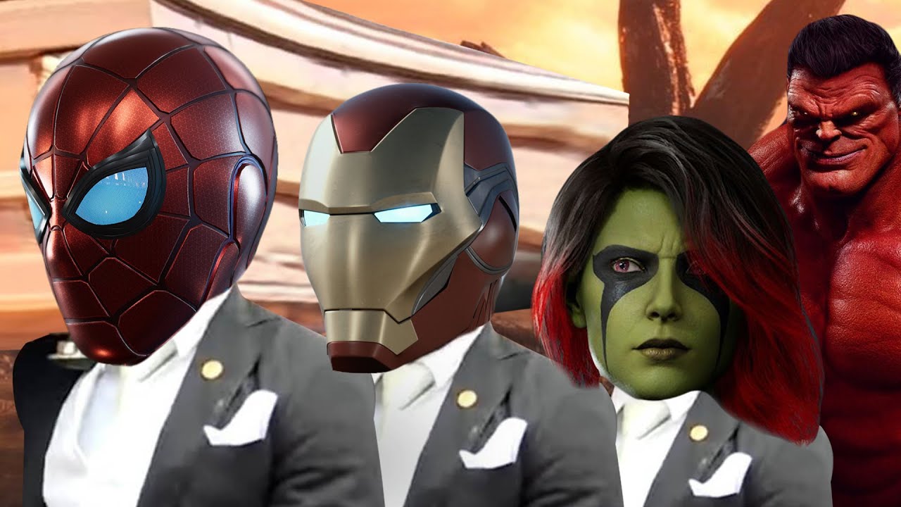 Spider Man & Avengers - Coffin Dance Song (COVER) - BOSS