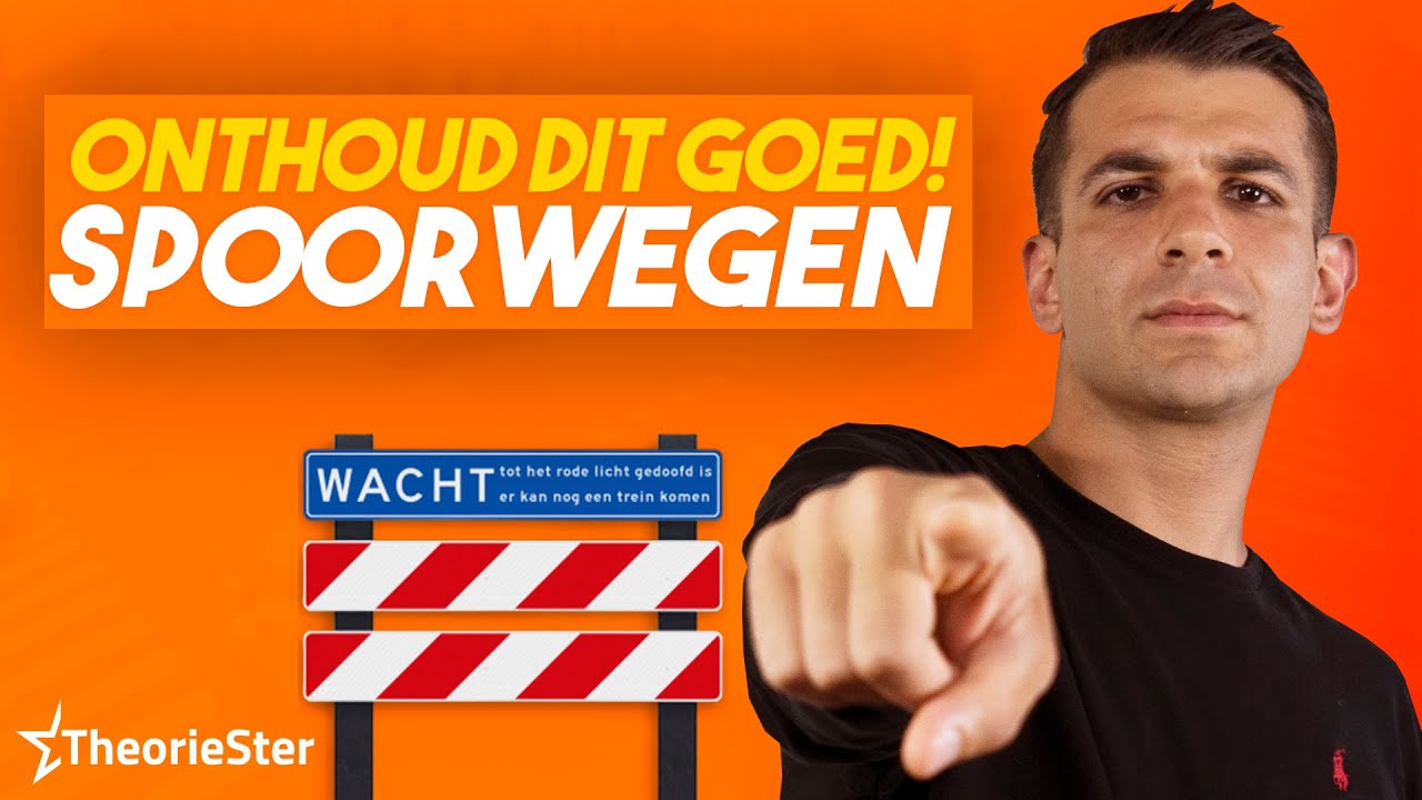 Auto theorie leren met 5 CBR auto theorie vragen SPOORWEGEN