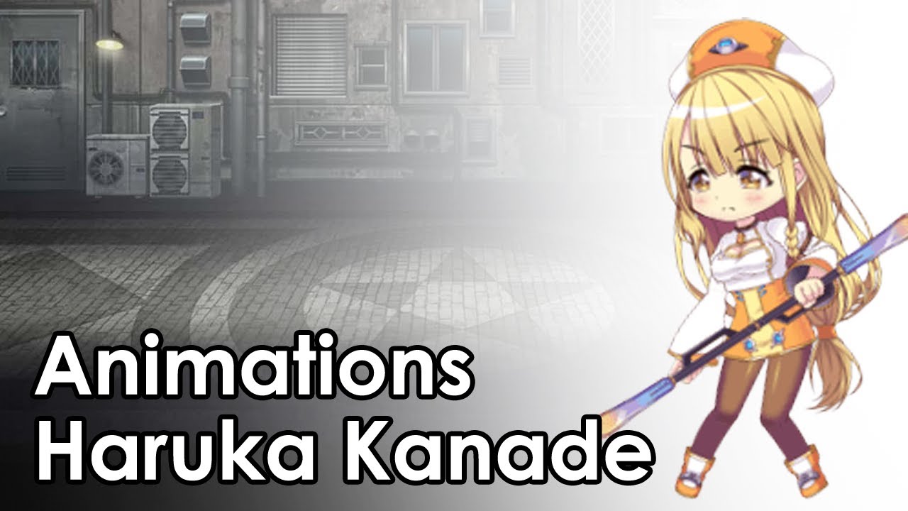 Haruka Kanade - Battle Animations