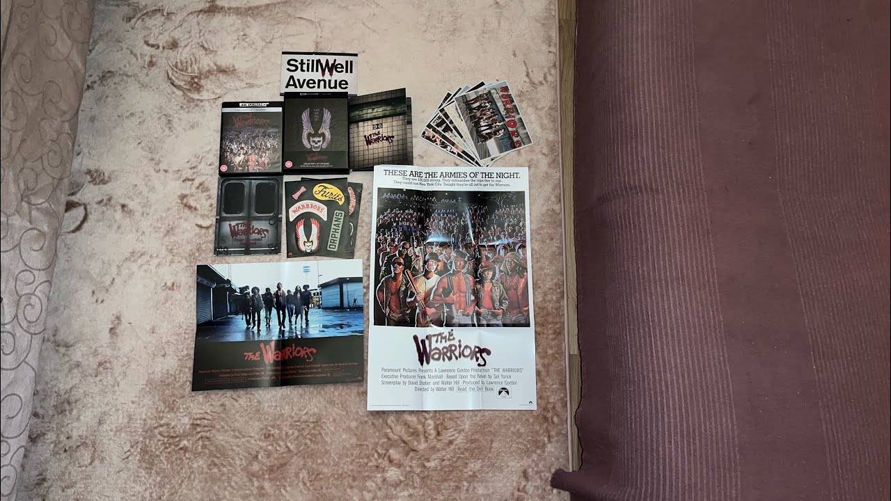 РАСПАКОВКА КОЛЛЕКЦИОННОГО ИЗДАНИЯ THE WARRIORS 4K UHD!