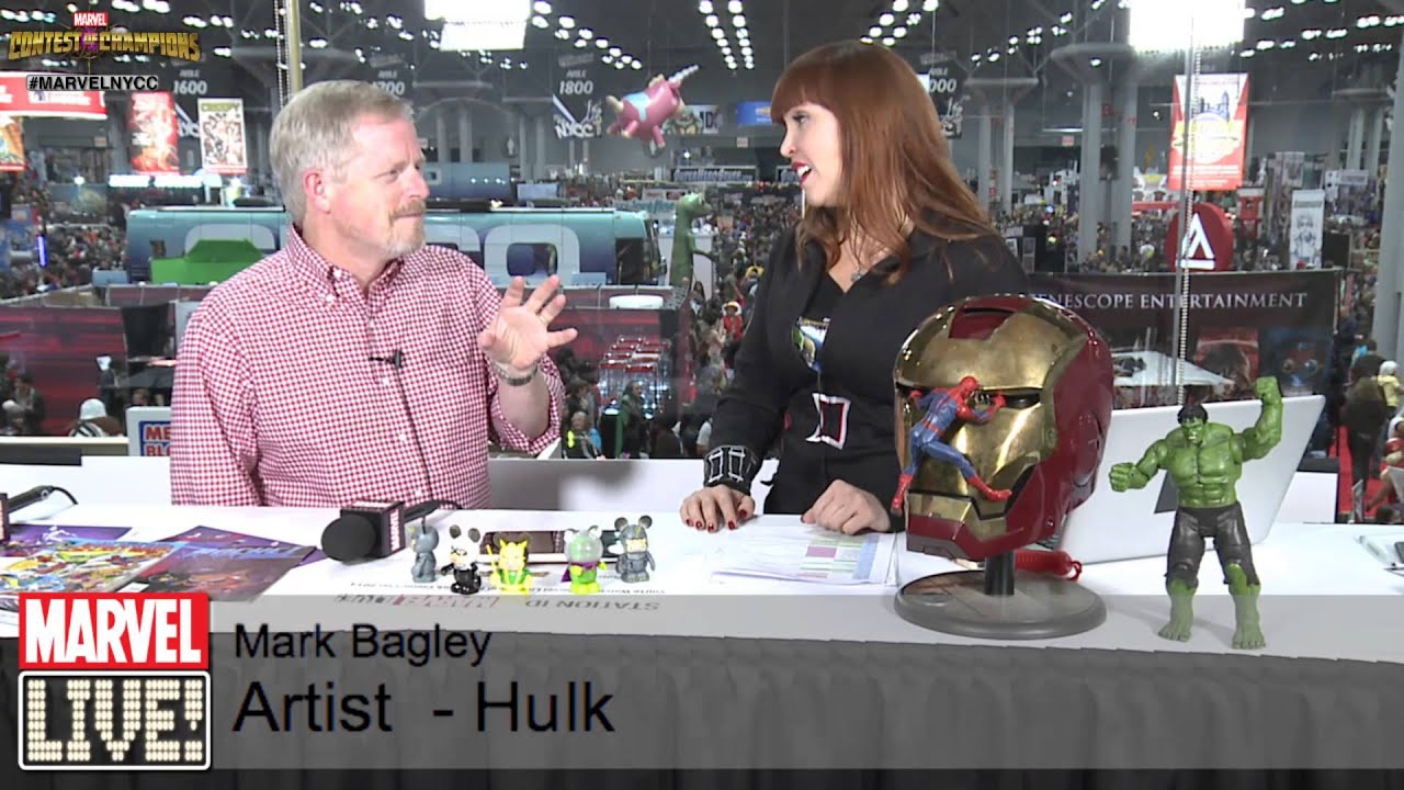 Mark Bagley Talks His Inspirations and Art on Marvel LIVE! at New York Comic Con 2014