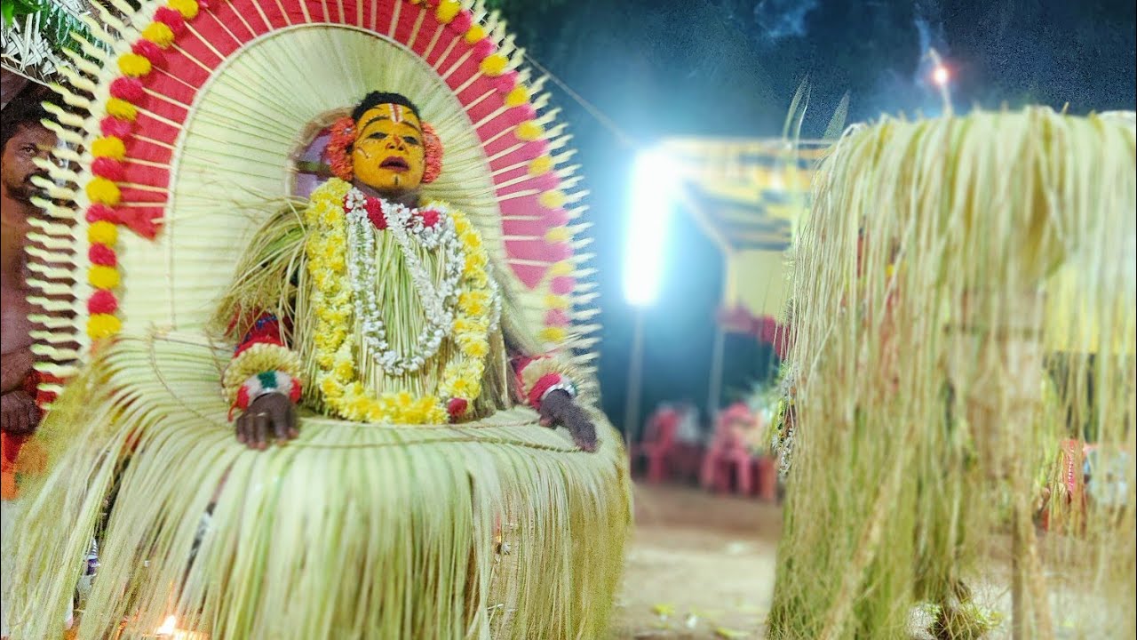 Varnara Panjurli kola.@.marpanadka tharavad.koladhari madhavan majakar