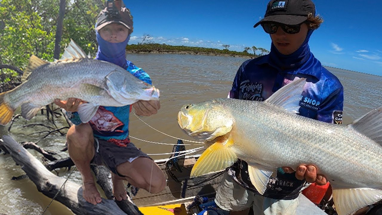 BIG BARRA AND THREADFIN SALMON (RUN OFF)
