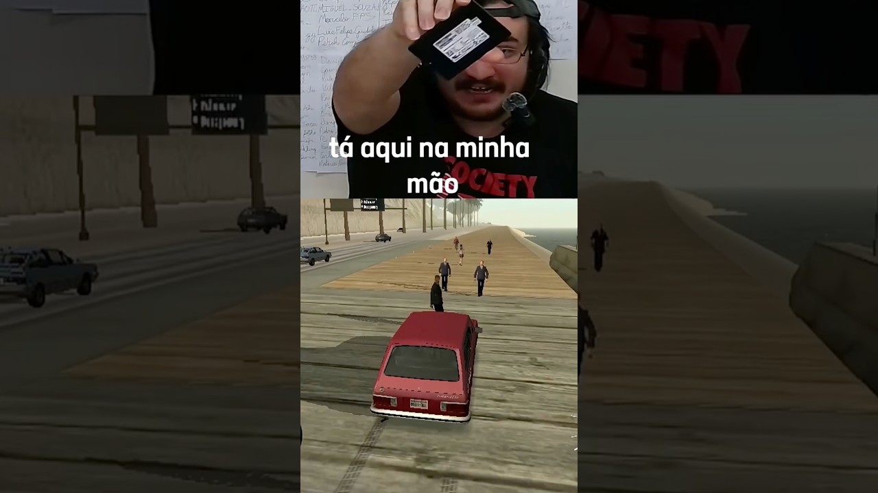Youtuber de extremo sucesso tira ssd enquanto joga #1155doet #games #informatica #memes #humor