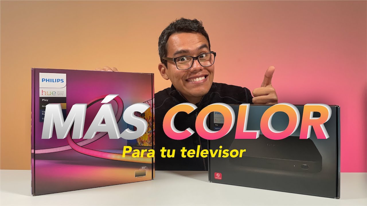 Philips Hue Play Gradient Lightstrip & HDMI Sync Box | Unboxing y Primeras Impreisiones en Español