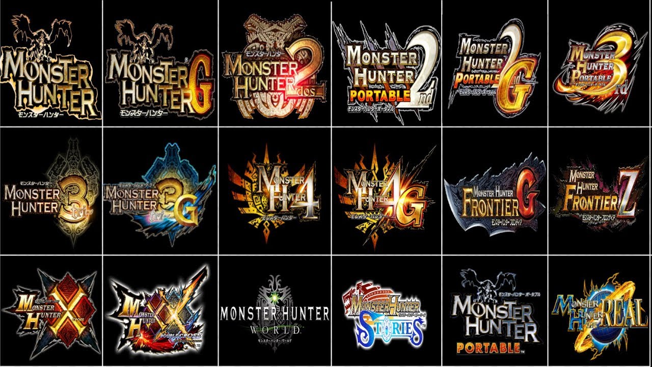 モンスターハンター全シリーズ&rdquo;英雄の証&rdquo;歴代順に流してみた【短縮版】monster hunter main theme