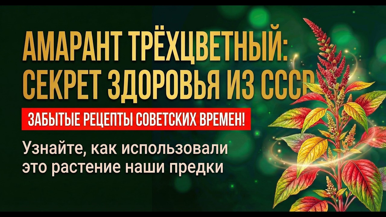 Трава, что пережила войны и голод: скрытая история щирицы от неолита до Чернобыля