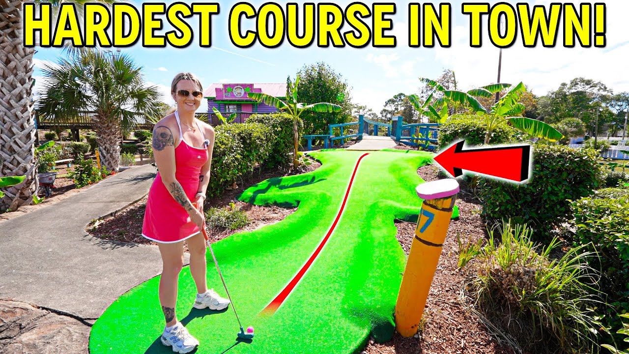 We Played the HARDEST Mini Golf Course in Myrtle Beach!