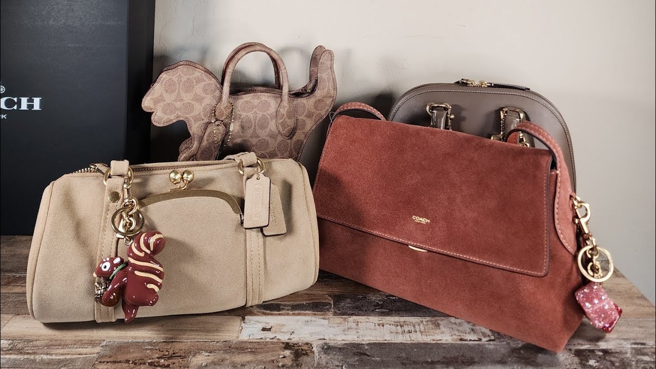 COACH DROP DOUBLE REVEAL - COACH KISSLOCK BARREL 28 & CHELSEA 30 