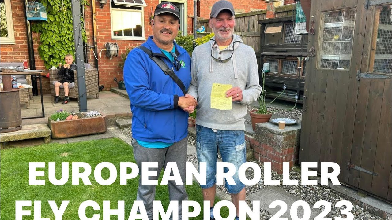 Who Is SHAUN OVERFIELD? Euro Roller Fly CHAMPION 2023 - Birmingham Roller Pigeons