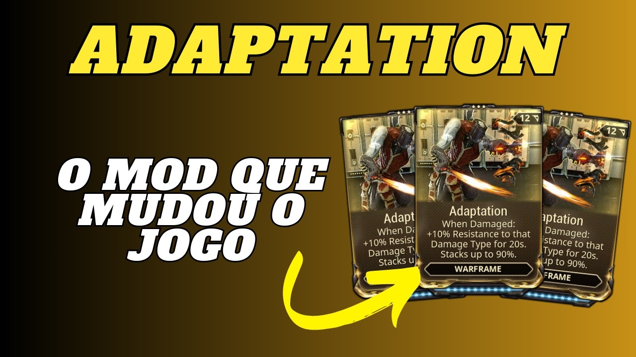 ADAPTATION | O MOD QUE MUDOU A FORMA COMO SOBREVIVEMOS NO WARFRAME (Novidades da Semana)
