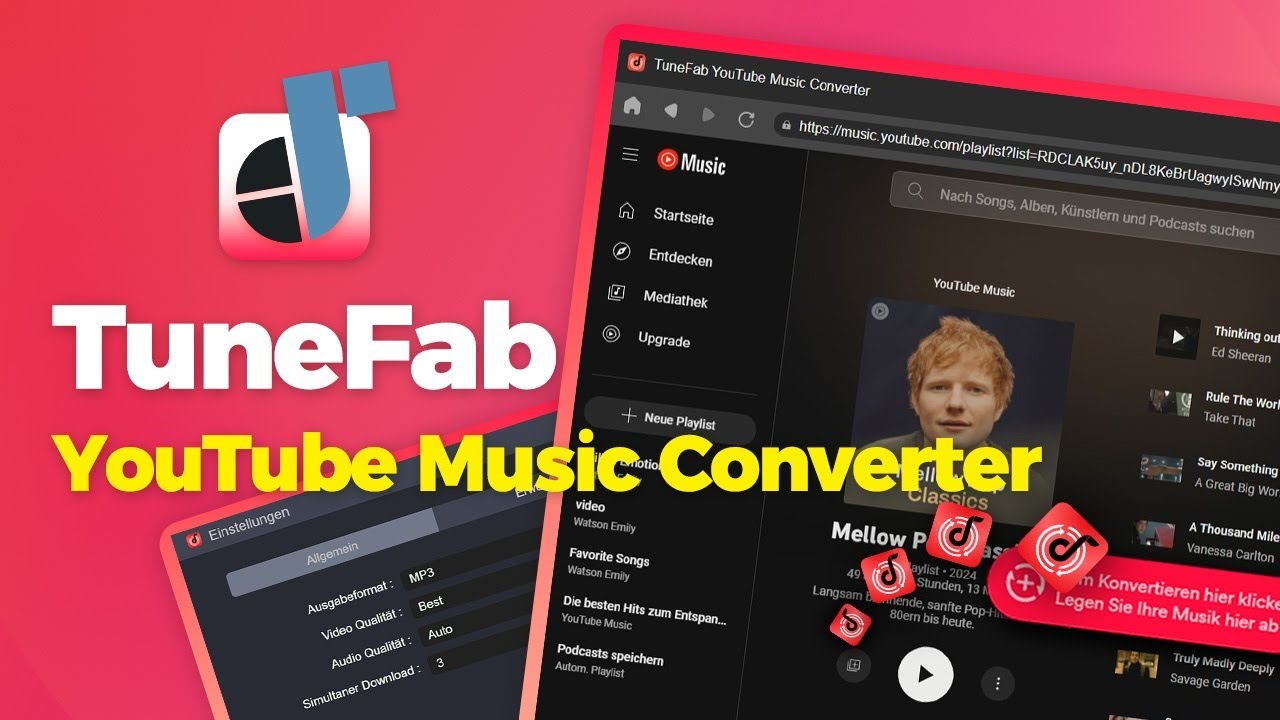 TuneFab YouTube Music Converter im &Uuml;berblick 2024