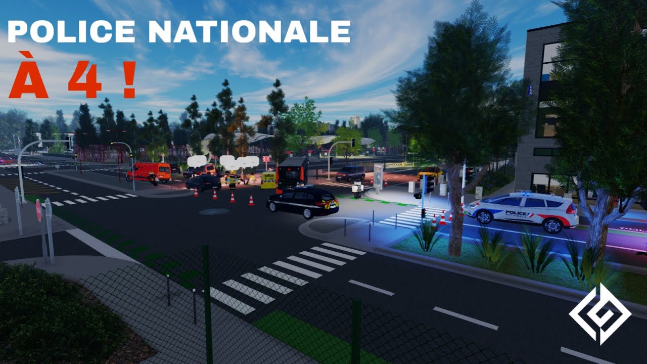 Service en Police Nationale à 4 ! - Galax RP FA