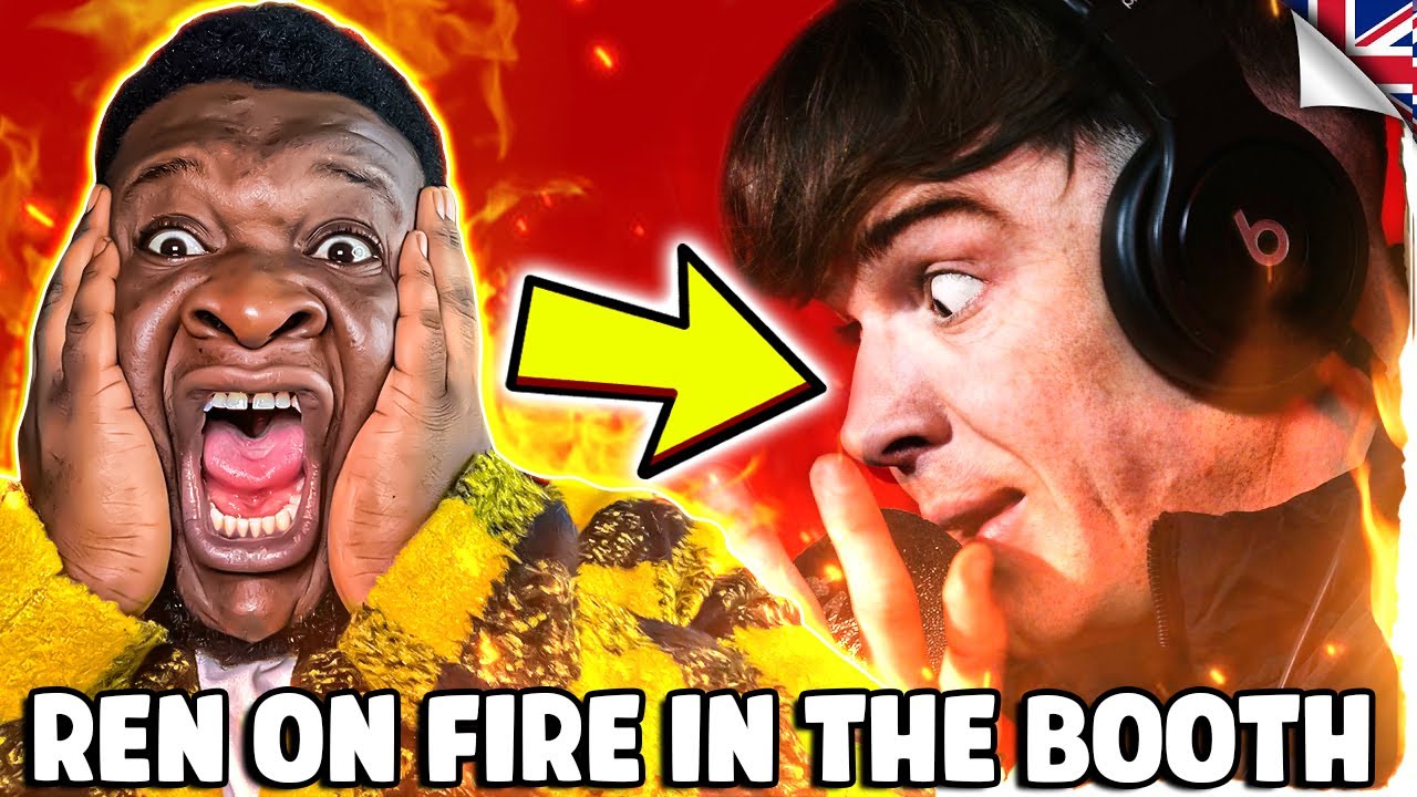 Рен читает рэп!!! | REN - Fire in the Booth (РЕАКЦИЯ)