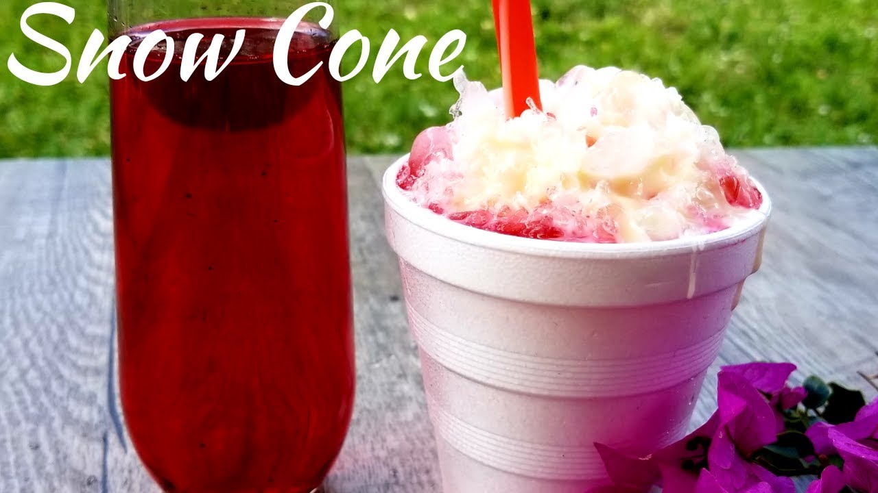 Trini Snow Cone Recipe - Episode190
