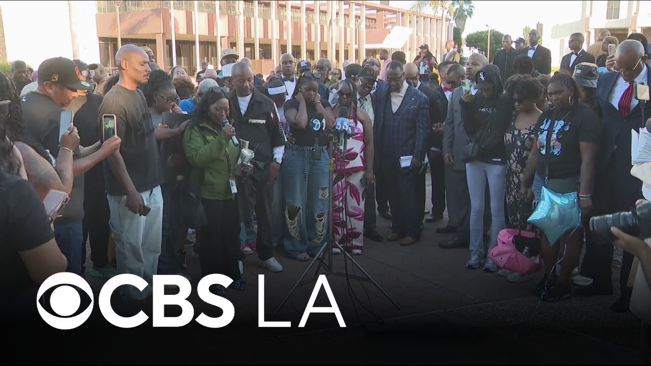 Families of shooting victims join Compton community leaders after deadly Fourth of July weekend