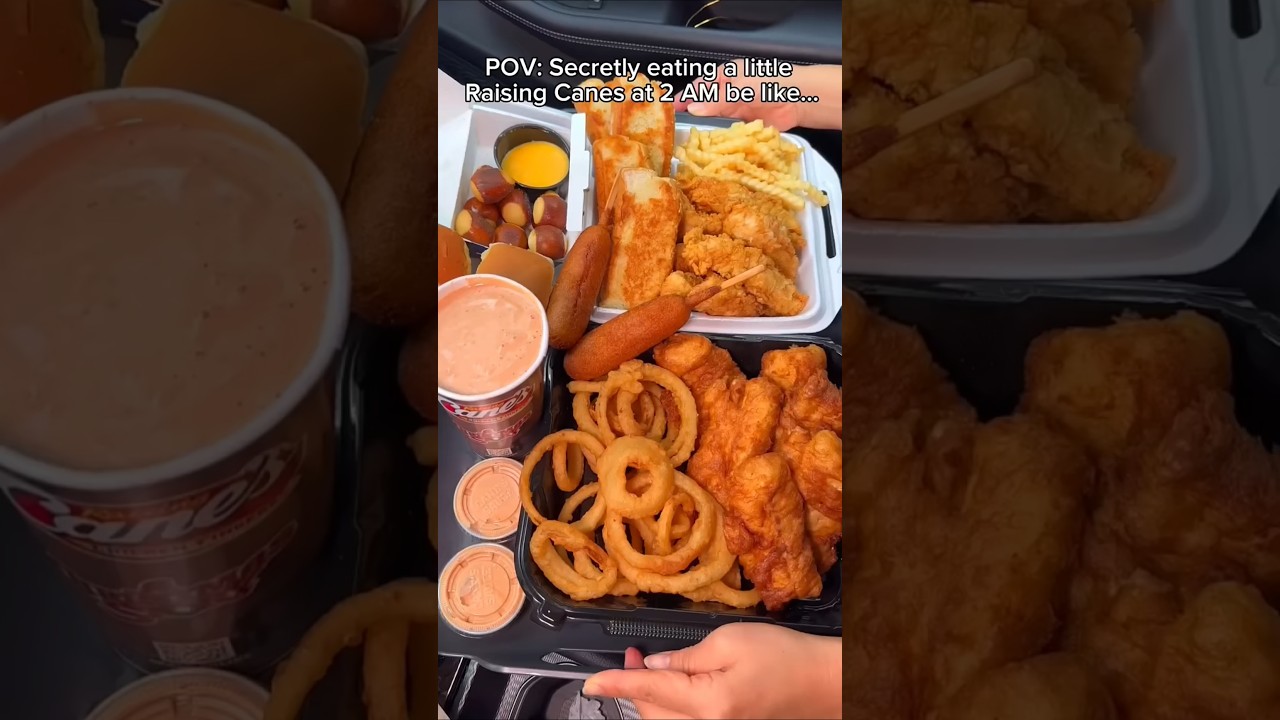 🍗 Eating Delicious Fried Chicken with Crispy Fried Sides 🍟 