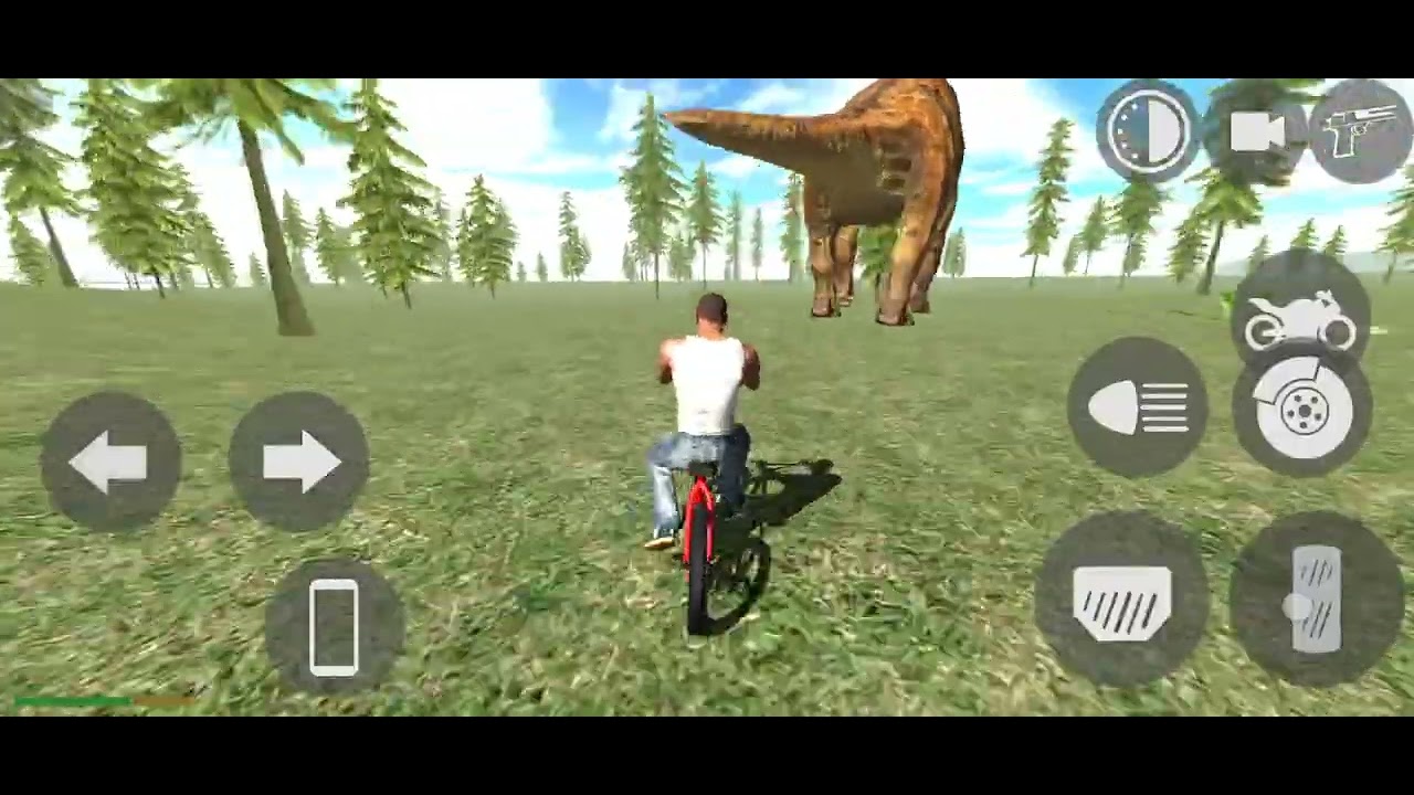 Indian Bikes vs 🦖 😱 | Jurassic Park 3D Driving Game (Full Gameplay) 
